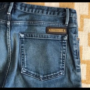 Burberry denim, gently worn.